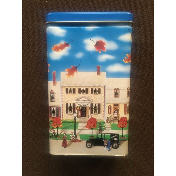 Vintage Hershey's Kisses With Almonds 1990 Hometown Series Tin #6. USA - Picture 1 of 9